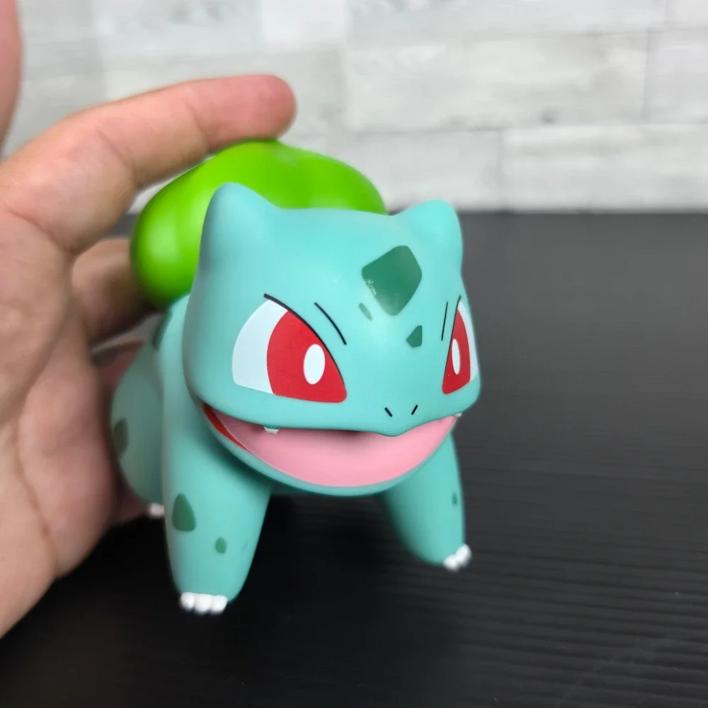 Pokemon Bulbasaur Vinyl Figure Collectible Teal Green 3.5 Inch Toy